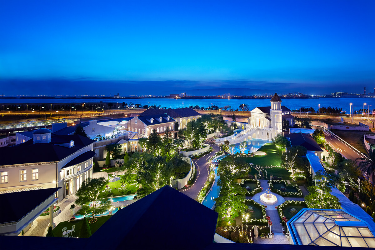 ガーデン外観（夜）blog