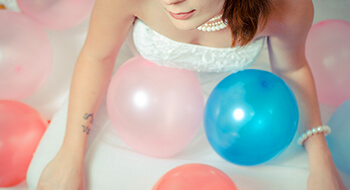 ブライダル実習_バルーンアート01